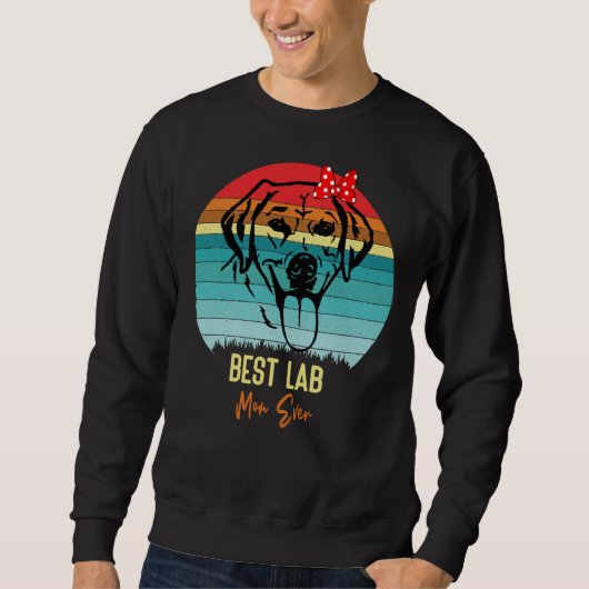 Beste Lab Moeder Ooit Labrador Retriever  Trui (Voorkant)
