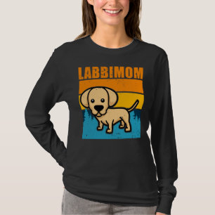 Beste Labbimom Labbi Moeder Labrador Moeder T-shirt