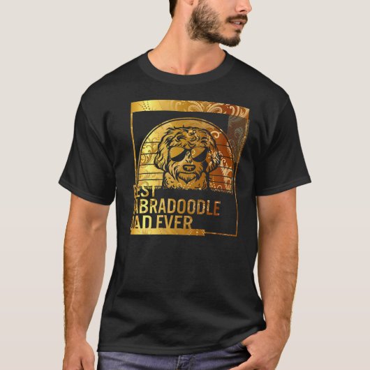 Beste Labradoedle Pap Oosterse hond voor mannen Do T-shirt (Voorkant)