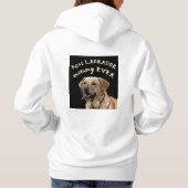 Beste labrador mama ooit hoodie (Achterkant)