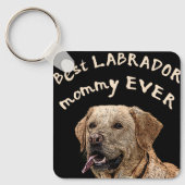 Beste labrador mama ooit sleutelhanger (Voorkant)