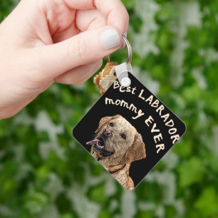 Beste labrador mama ooit sleutelhanger