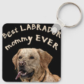 Beste labrador mama ooit sleutelhanger (Achterkant)