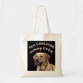 Beste labrador mama ooit tote bag (Voorkant)