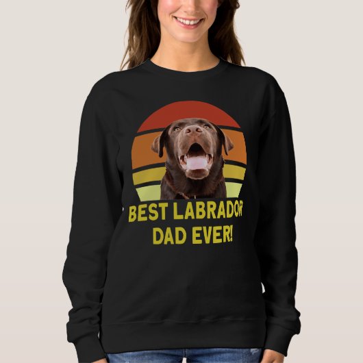 Beste Labrador Pap Ever Trui (Voorkant)