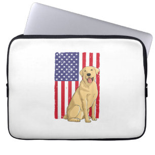 Beste labrador voor mannen Geel Laboratorium voor Laptop Sleeve