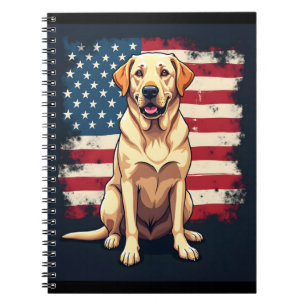 Beste labrador voor mannen Geel Laboratorium voor Notitieboek