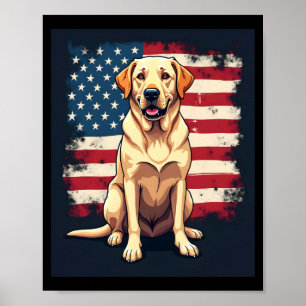 Beste Labrador Voor Mannen Vrouwen Gele Lab Hond R Poster