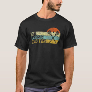 beste lacrosse coach ooit Lacrosse Team Coa T-shirt