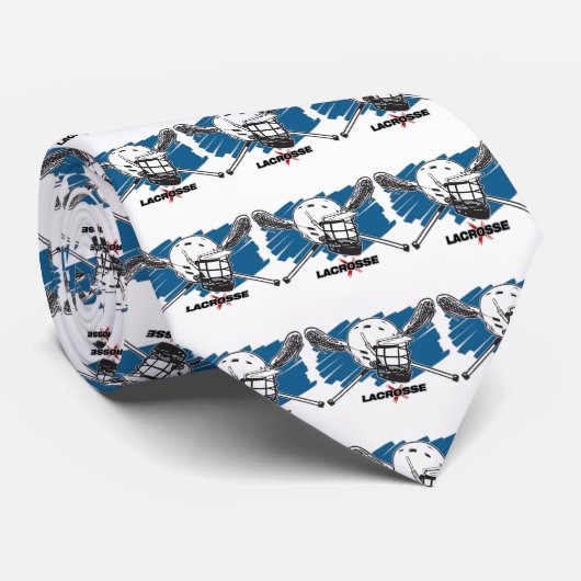 Beste lacrosse stropdas (Opgerold)