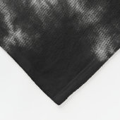 Beste Lady Boss Ever Retro Black Tie Dye Custom Fleece Deken (Hoek)