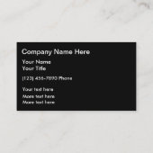 Beste landschapsontwerp visitekaartje (Achterkant)