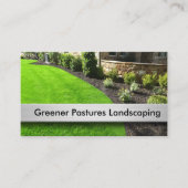 Beste landschapsontwerp visitekaartje (Voorkant)