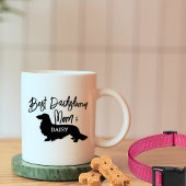 Beste Lange Haar Dachshund Hond Mam Gift Koffiemok