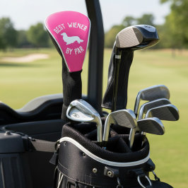 Beste Lange Haar Wiener Dog door Par Golf Head Hoe Golfheadcover
