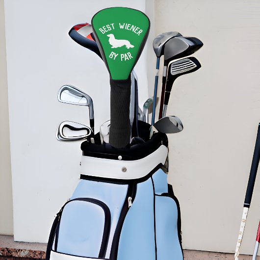 Beste Lange Haar Wiener Dog door Par Golf Head Hoe Golfheadcover