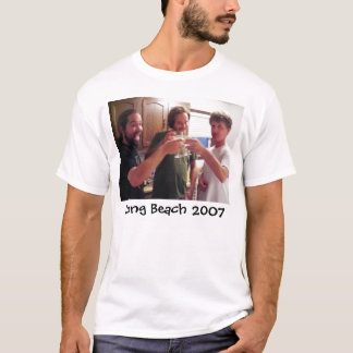 Beste lange strand 2007 t-shirt