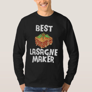 Beste Lasagna Lasagna Baker Pizza Maker T-shirt