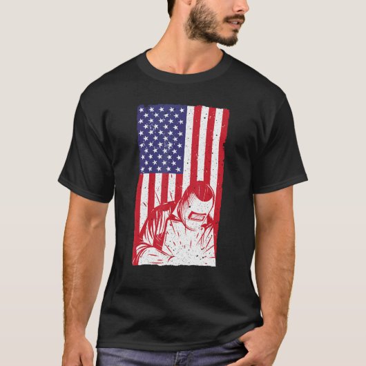 Beste lassen voor mannen, treklassen, Amerikaans T-shirt (Voorkant)
