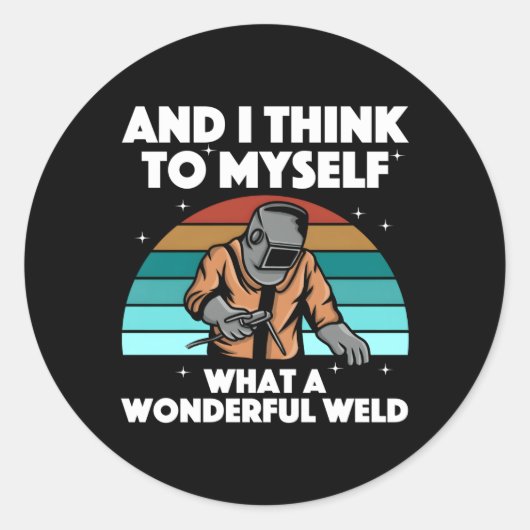 Beste Lassenbooglasser Pipeliner Ironworker Ronde Sticker (Voorkant)