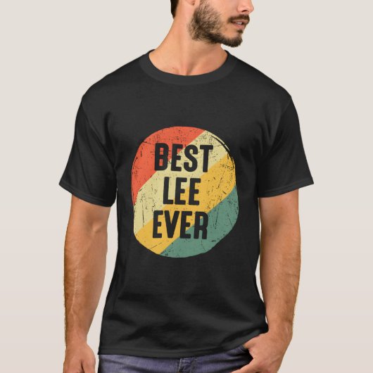 Beste Lee ooit voor Lee naam T-shirt (Voorkant)