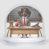 Beste leerkrachten-cadeau sneeuwbol (Voorkant)