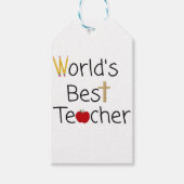 Beste leerlingenschoolvoorraad ter wereld cadeaulabel (Voorkant)