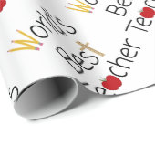 Beste leerlingenschoolvoorraad ter wereld cadeaupapier (Rol Hoek)