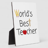 Beste leerlingenschoolvoorraad ter wereld fotoplaat (Zijkant)