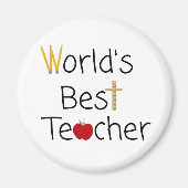 Beste leerlingenschoolvoorraad ter wereld magneet (Voorkant)