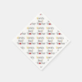 Beste leerlingenschoolvoorraad ter wereld servet (Hoek)