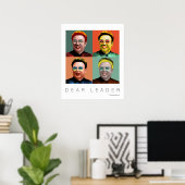Beste leider Kim Jong Il Poster (Thuiskantoor)