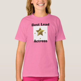Beste leidinggevende actrice t-shirt