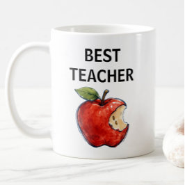 BESTE LERAAR Apple Educator Cadeau Koffiemok