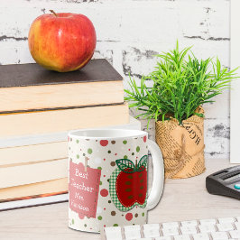 Beste leraar Apple op maat Koffiemok