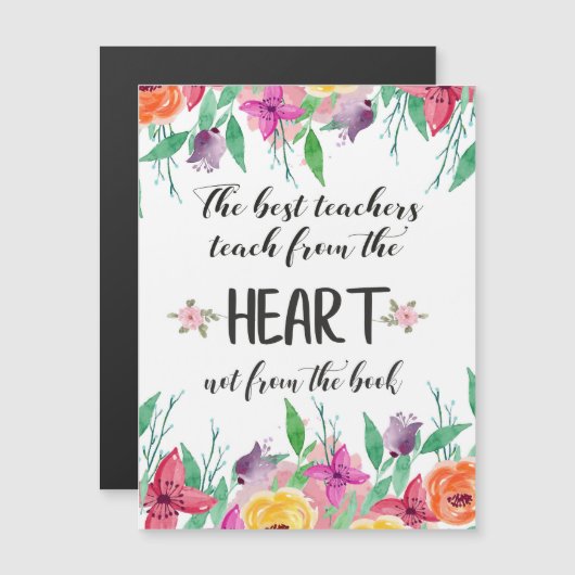 Beste leraar Appreciezer citaat Dank je cadeau (Voorkant / Achterkant)