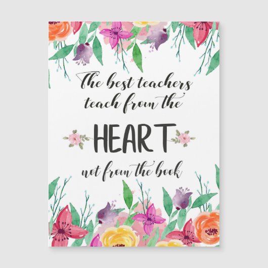 Beste leraar Appreciezer citaat Dank je cadeau (Voorkant)