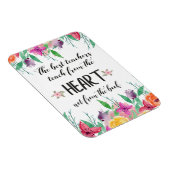 Beste leraar Appreciezer citaat Dank je cadeau Magneet (Rechterzijde)