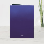 Beste leraar bloemengroet kaart (Achterkant)