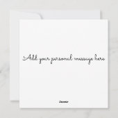 Beste leraar feestdagenkaart (Achterkant)