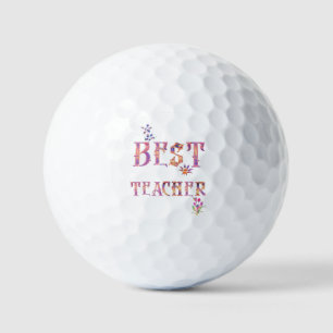 Beste leraar golfballen