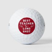 Beste leraar golfballen (Voorkant)