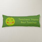 Beste leraar Happy Apple Custom Body Pillow Lichaamskussen (Voorkant)