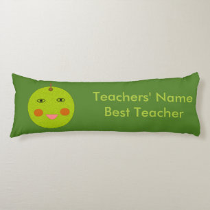 Beste leraar Happy Apple Custom Body Pillow Lichaamskussen