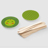 Beste leraar Happy Apple Custom Hand Fan Handwaaier (Niet-gemonteerd)