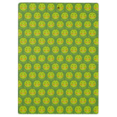 Beste leraar Happy Apple-klembord Klembord (Achterkant)