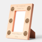 Beste leraar Happy Apple, op maat Gegraveerde Lijstjes (Links)