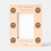 Beste leraar Happy Apple, op maat Gegraveerde Lijstjes (Voorkant)