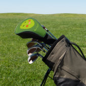Beste leraar Happy Apple, op maat Golfheadcover (Insitu)