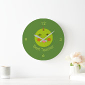 Beste leraar Happy Apple Wall klok (Huis)